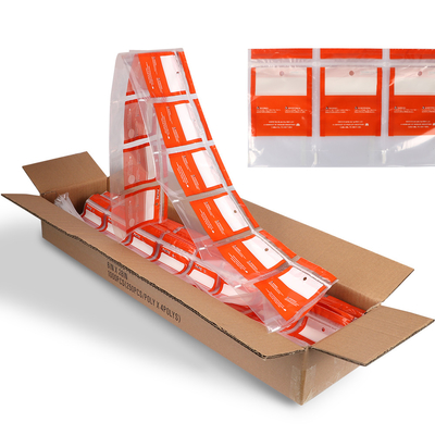 गुणवत्ता  Autobag Mahcine 0.05MM Ldpe Sidepouch With Ziplock कारखाना