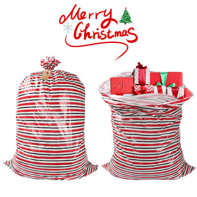 हॉट सीलिंग एलडीपीई बड़े क्रिसमस उपहार बैग 36 